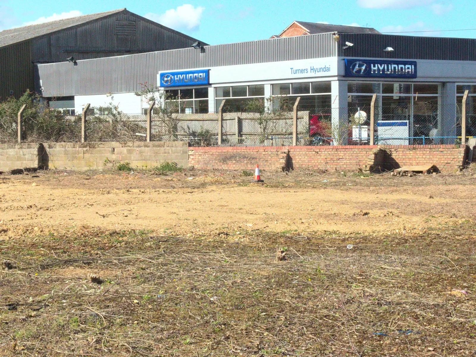 Wasteland near the railway station, from The East Anglian Beer Festival, Bury St Edmunds, Suffolk - 23rd April 2016