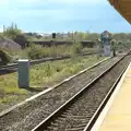 Looking down to the signal box, The East Anglian Beer Festival, Bury St Edmunds, Suffolk - 23rd April 2016