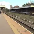 Bury's railway station is an odd place, The East Anglian Beer Festival, Bury St Edmunds, Suffolk - 23rd April 2016