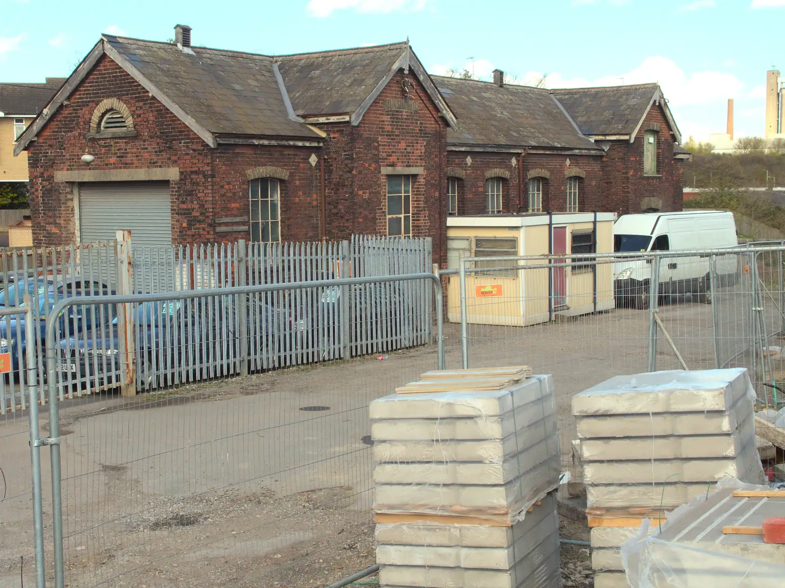 More peripheral station buildings, from The East Anglian Beer Festival, Bury St Edmunds, Suffolk - 23rd April 2016