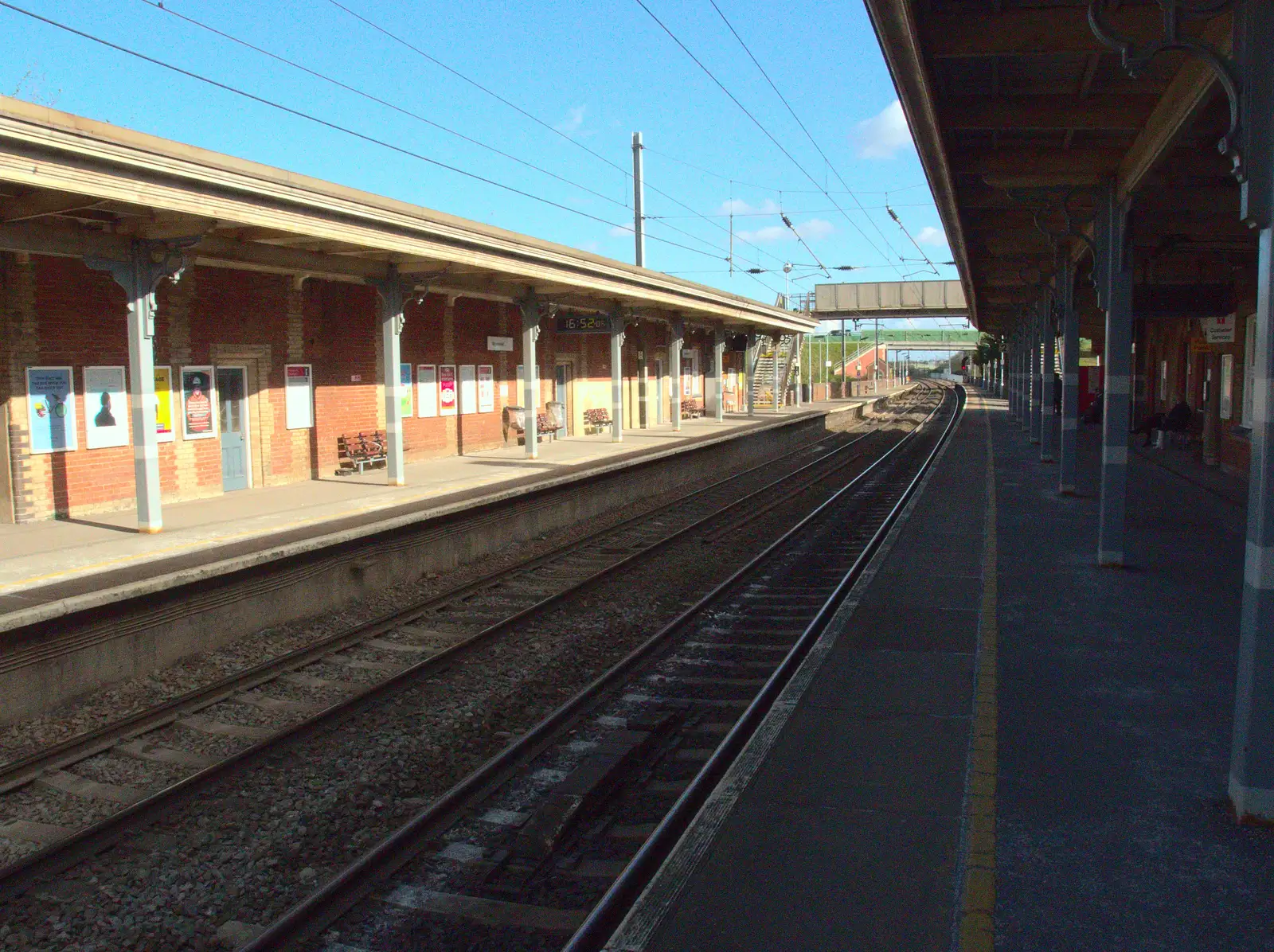 Stowmarket railway station, from The East Anglian Beer Festival, Bury St Edmunds, Suffolk - 23rd April 2016