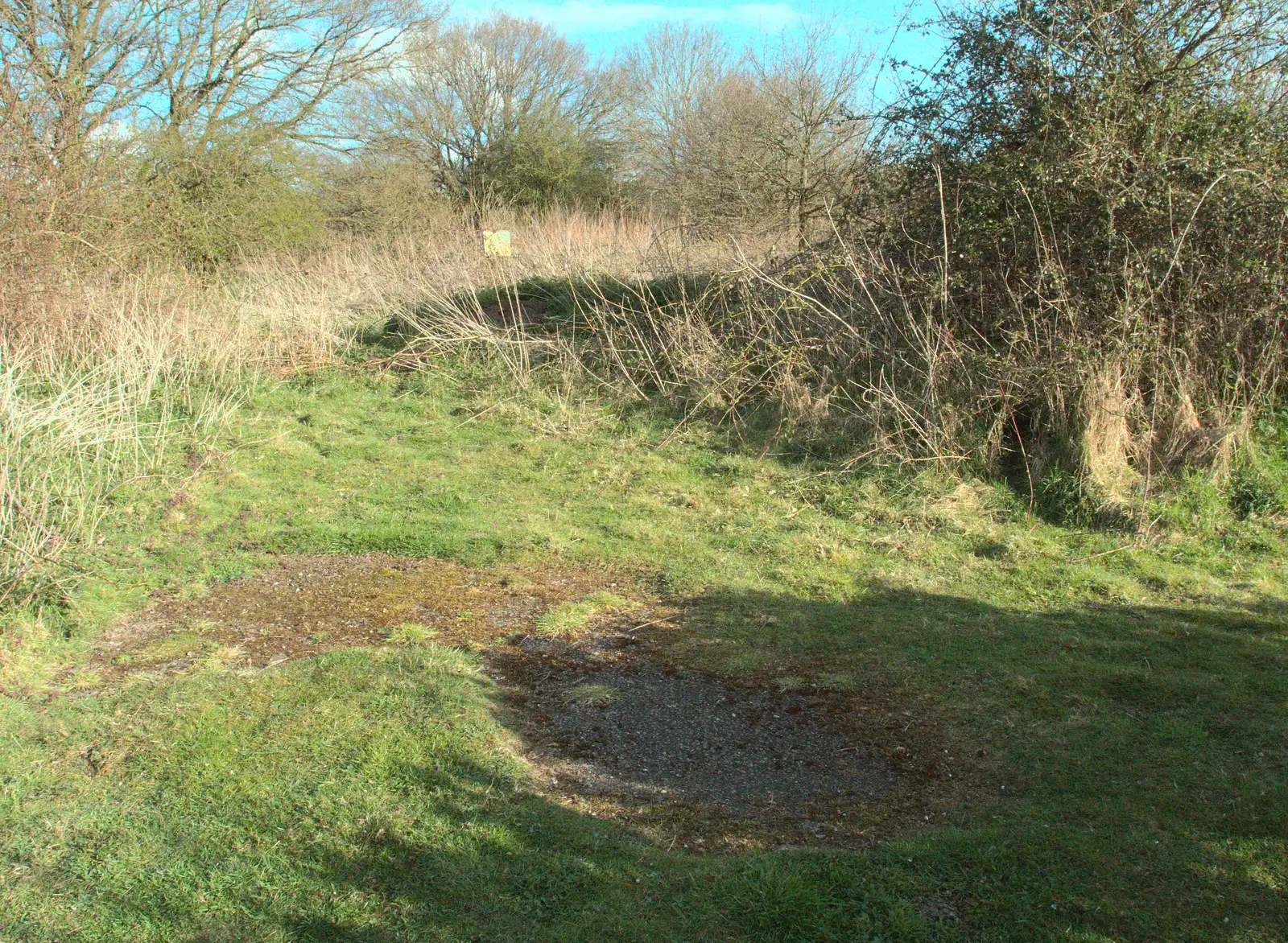 Bits of old B1077 road on Stuston Common, from The East Anglian Beer Festival, Bury St Edmunds, Suffolk - 23rd April 2016