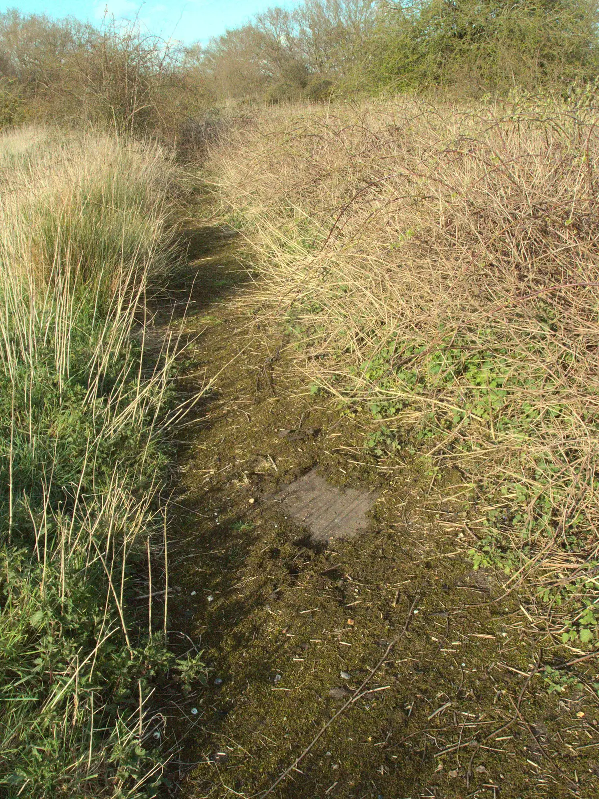 All that remains of the old link road, from The East Anglian Beer Festival, Bury St Edmunds, Suffolk - 23rd April 2016