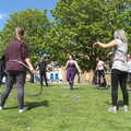 More hooping action, The BSCC at the Hoxne Swan, and Mint Street Hula, Suffolk and London - 4th May 2016