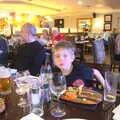 Fred at dinner time, The BSCC Cycling Weekender, Outwell, West Norfolk - 7th May 2016