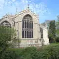 The nave window of St. Clement, The BSCC Cycling Weekender, Outwell, West Norfolk - 7th May 2016