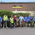 The traditional BSCC bike club photo, The BSCC Cycling Weekender, Outwell, West Norfolk - 7th May 2016