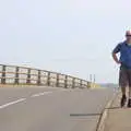 Paul walks back from the bridge, The BSCC Cycling Weekender, Outwell, West Norfolk - 7th May 2016