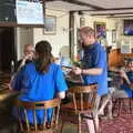 Paul reads the paper, The BSCC Cycling Weekender, Outwell, West Norfolk - 7th May 2016