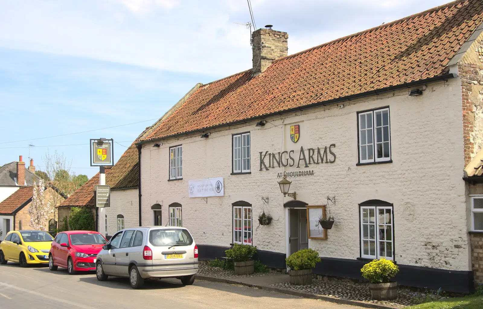 The Kings Arms, from The BSCC Cycling Weekender, Outwell, West Norfolk - 7th May 2016