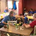 Isobel and Harry have joined for lunch, The BSCC Cycling Weekender, Outwell, West Norfolk - 7th May 2016