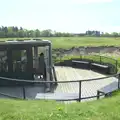 The hut at the top of the shaft, A Trip to Grime's Graves, Thetford, Norfolk - 8th May 2016