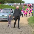 Harry and the G-Unit trundle down to the event, Isobel's Race for Life, Costessey, Norwich - 15th May 2016