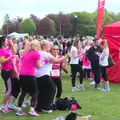 Another selfie stick, Isobel's Race for Life, Costessey, Norwich - 15th May 2016