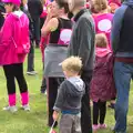 Harry and Grandad, Isobel's Race for Life, Costessey, Norwich - 15th May 2016