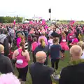 A view of the crowd, Isobel's Race for Life, Costessey, Norwich - 15th May 2016