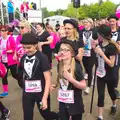 The fancy dress section, Isobel's Race for Life, Costessey, Norwich - 15th May 2016