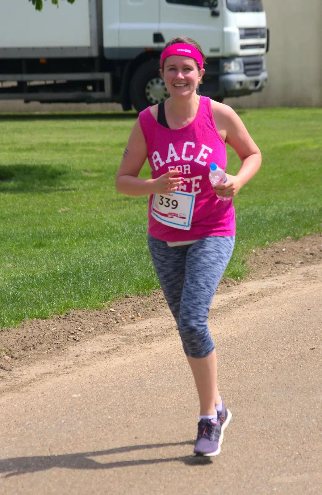 Isobel at 7k, from Isobel's Race for Life, Costessey, Norwich - 15th May 2016