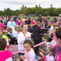 At the finishing line, Isobel's Race for Life, Costessey, Norwich - 15th May 2016