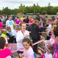 At the finishing line, Isobel's Race for Life, Costessey, Norwich - 15th May 2016