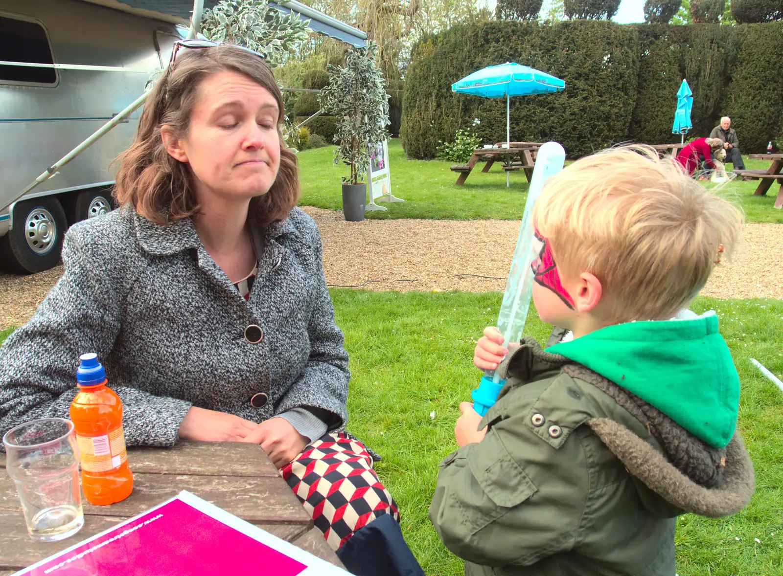 Isobel and Harry, from The BBs at New Buckeham, and Beers at Katzenjammer's, London - 16th May 2016