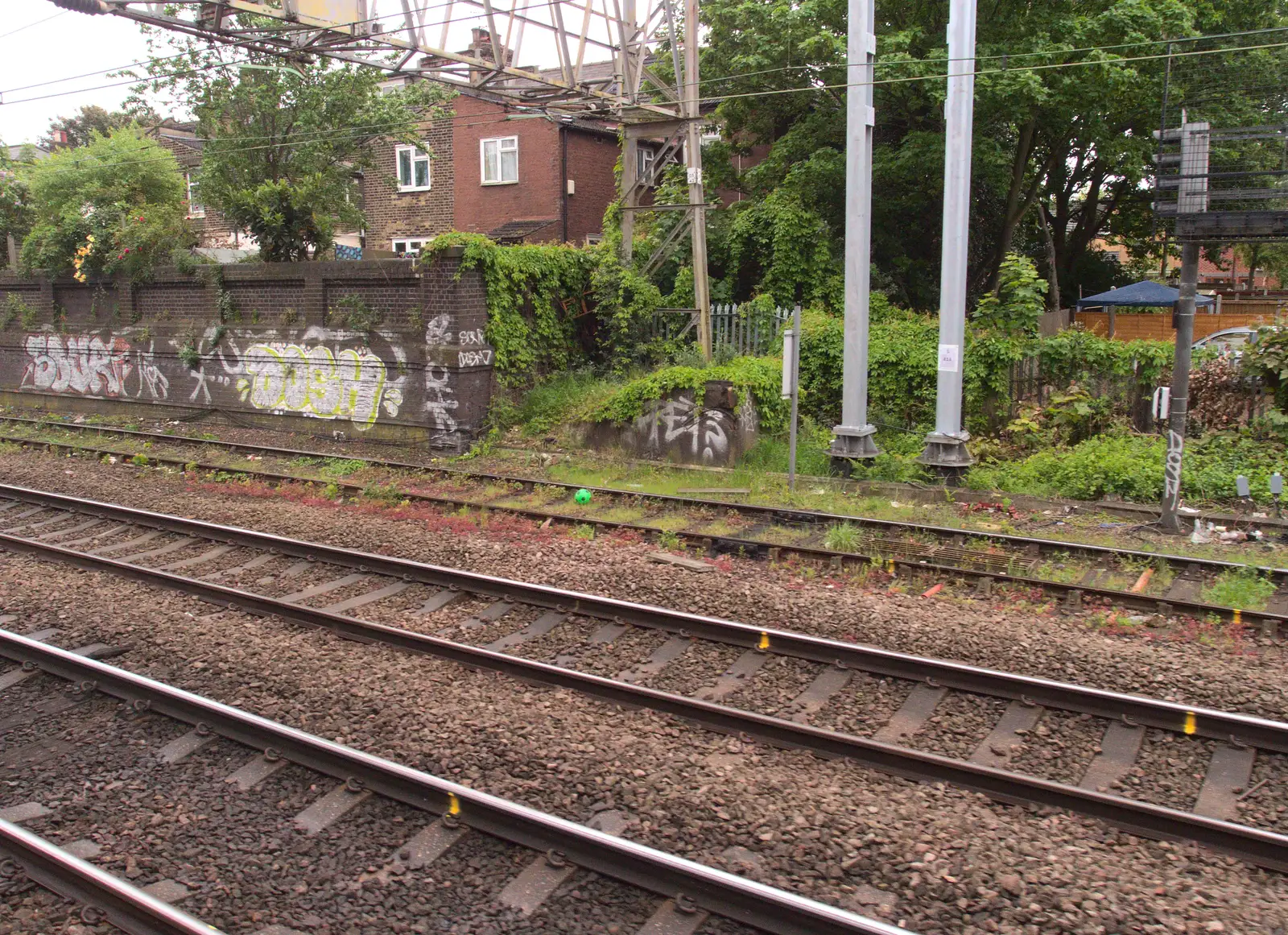 On the tracks near London, from The BSCC at the Wortwell Bell, Wortwell, Norfolk - 26th May 2016