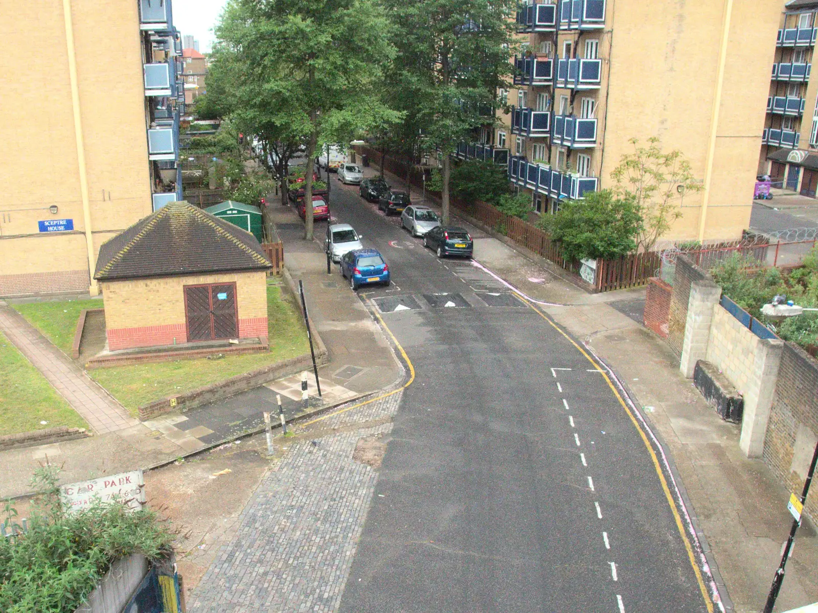 Malcolm Road in Mile End, from The BSCC at the Wortwell Bell, Wortwell, Norfolk - 26th May 2016