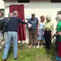 A photo is set up, The Grand Re-opening of the Chagford Lido, Chagford, Devon - 28th May 2016