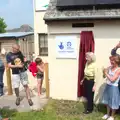 The paparazzi move in, The Grand Re-opening of the Chagford Lido, Chagford, Devon - 28th May 2016