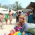 Harry gets a cuddle, The Grand Re-opening of the Chagford Lido, Chagford, Devon - 28th May 2016