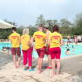 The lifeguards again, The Grand Re-opening of the Chagford Lido, Chagford, Devon - 28th May 2016