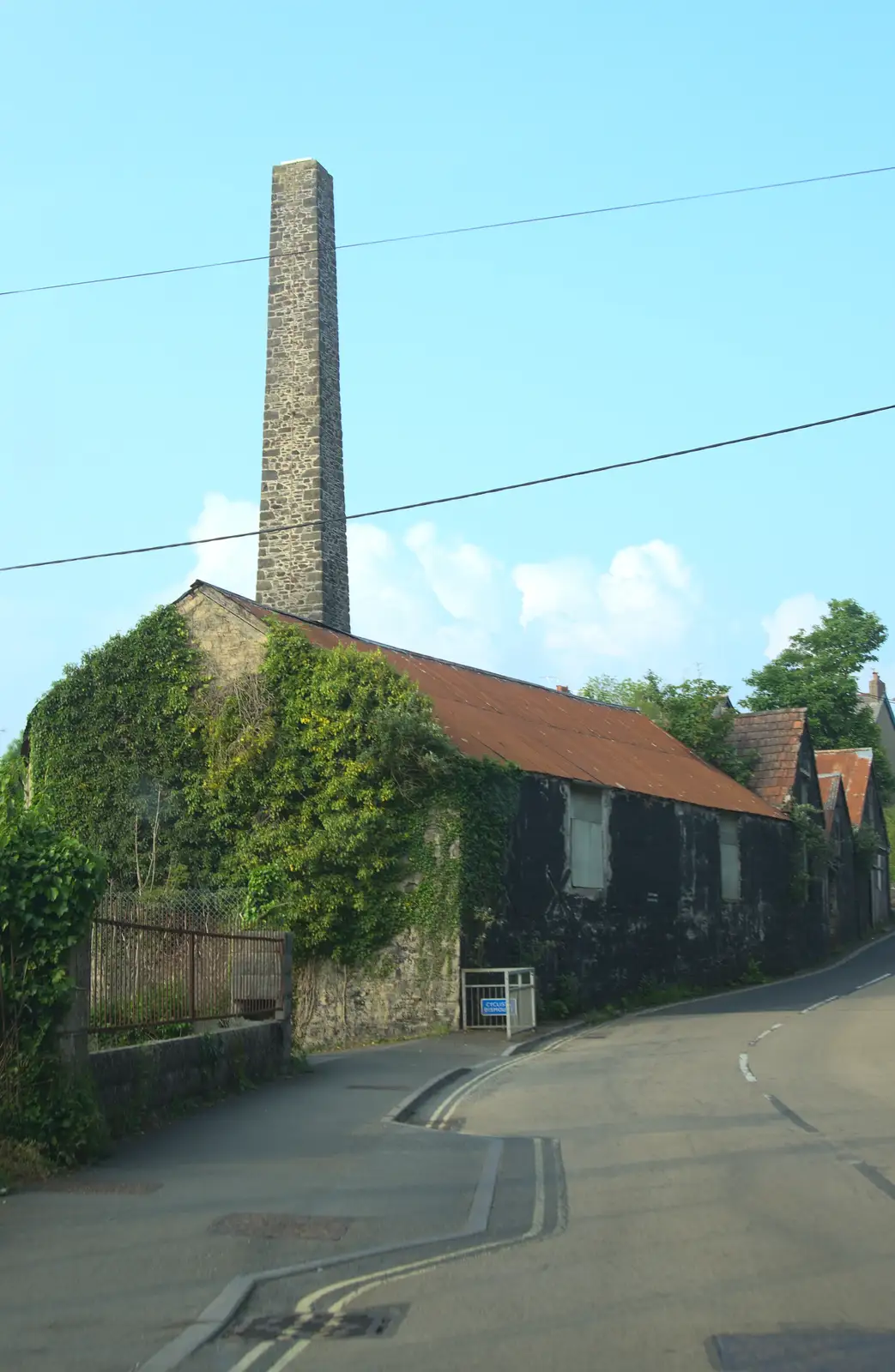 The old mill on Mill Road, from A Visit to Okehampton Castle and Dartmoor, Devon  - 28th May 2016