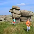 Harry and Fred, A Visit to Okehampton Castle and Dartmoor, Devon  - 28th May 2016