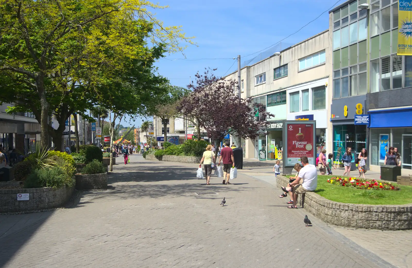 More New George Street, from A Tamar River Trip, Plymouth, Devon - 30th May 2016