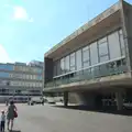 The stark 1962 concrete of the Civic Centre, A Tamar River Trip, Plymouth, Devon - 30th May 2016