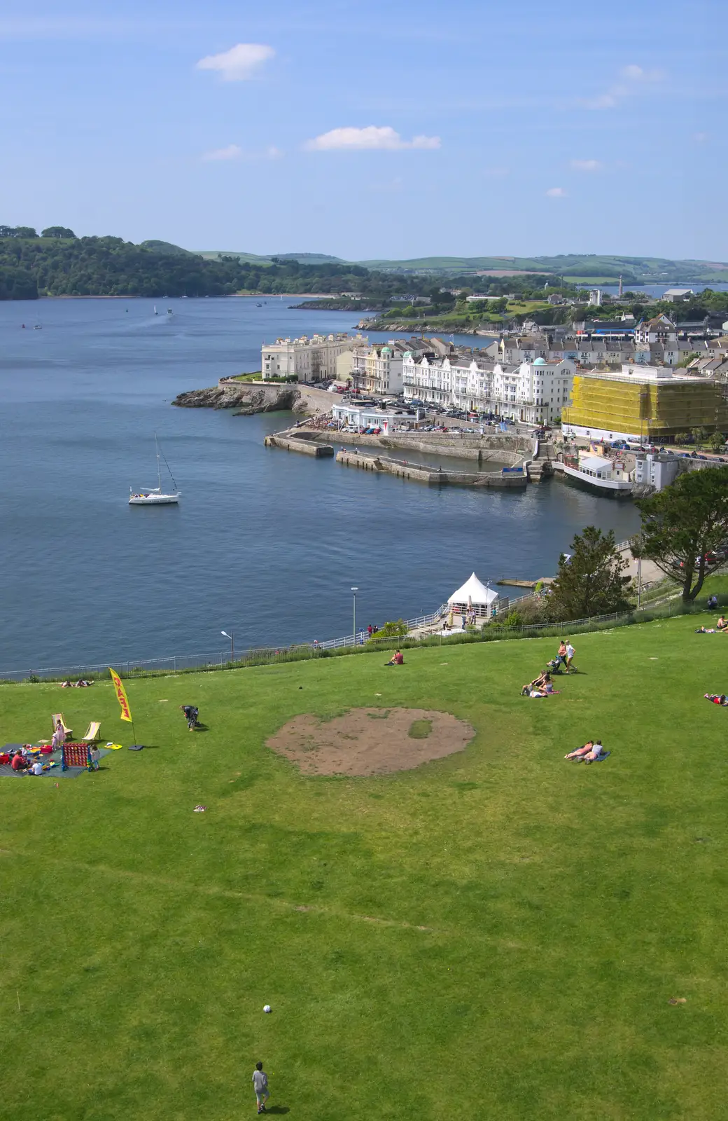 West Hoe, from A Tamar River Trip, Plymouth, Devon - 30th May 2016