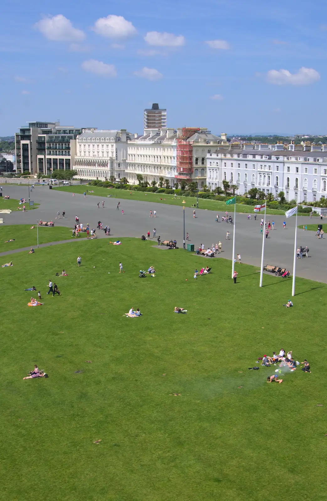 Plymouth Hoe, from A Tamar River Trip, Plymouth, Devon - 30th May 2016