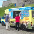 The queues have died down at the ice cream van, A Tamar River Trip, Plymouth, Devon - 30th May 2016