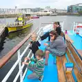 Waiting for the off, A Tamar River Trip, Plymouth, Devon - 30th May 2016