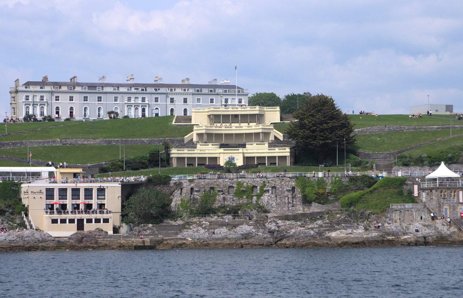 The Belvedere from A Tamar River Trip, Plymouth, Devon - 30th May 2016