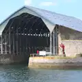 An old boatshed down at Devonport, A Tamar River Trip, Plymouth, Devon - 30th May 2016