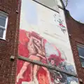 Lenkiewicz's original mural has been trashed, A Tamar River Trip, Plymouth, Devon - 30th May 2016