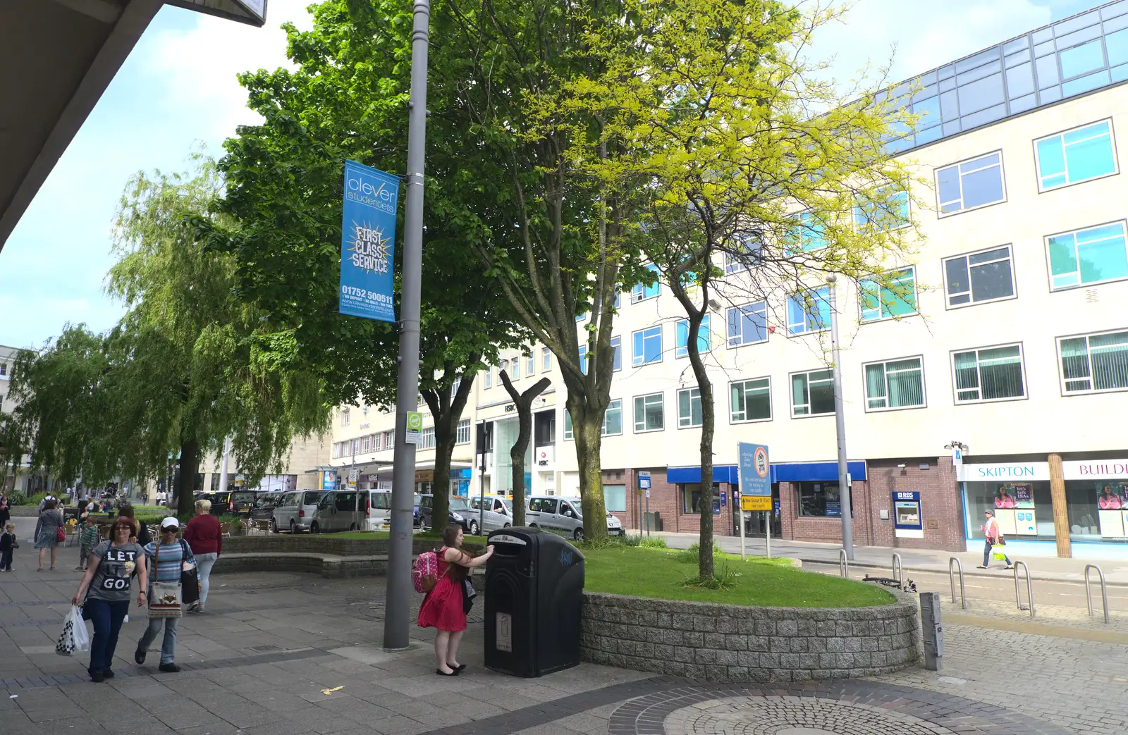 Old Town Street, from A Tamar River Trip, Plymouth, Devon - 30th May 2016