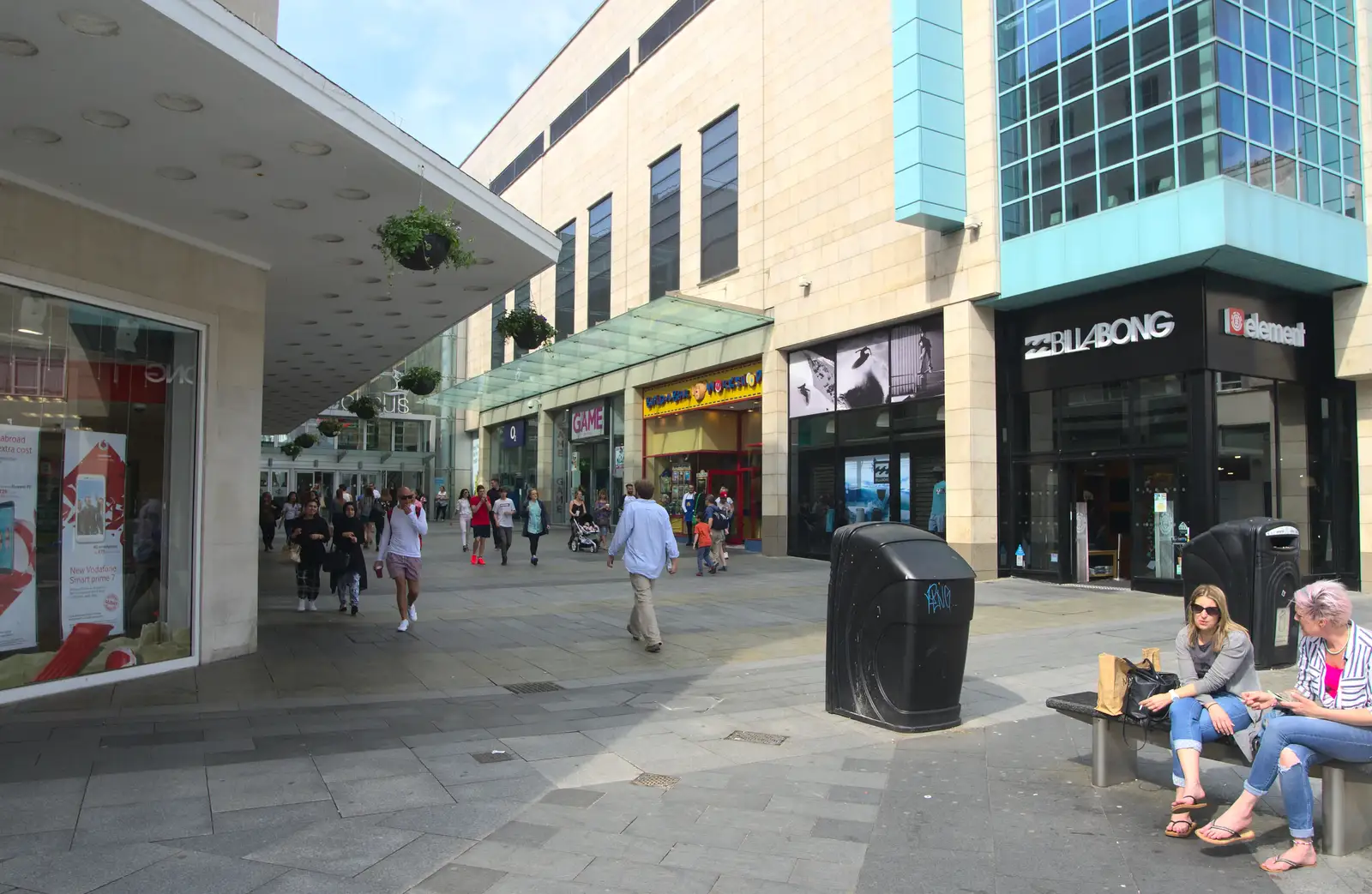 Back at the new Drake Circus, from A Tamar River Trip, Plymouth, Devon - 30th May 2016