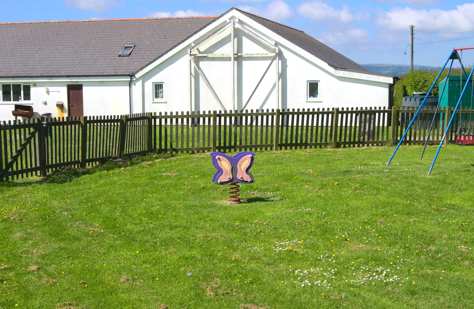 Spreyton's Jubilee village hall, from Spreyton to Stonehenge, Salisbury Plain, Wiltshire - 31st May 2016