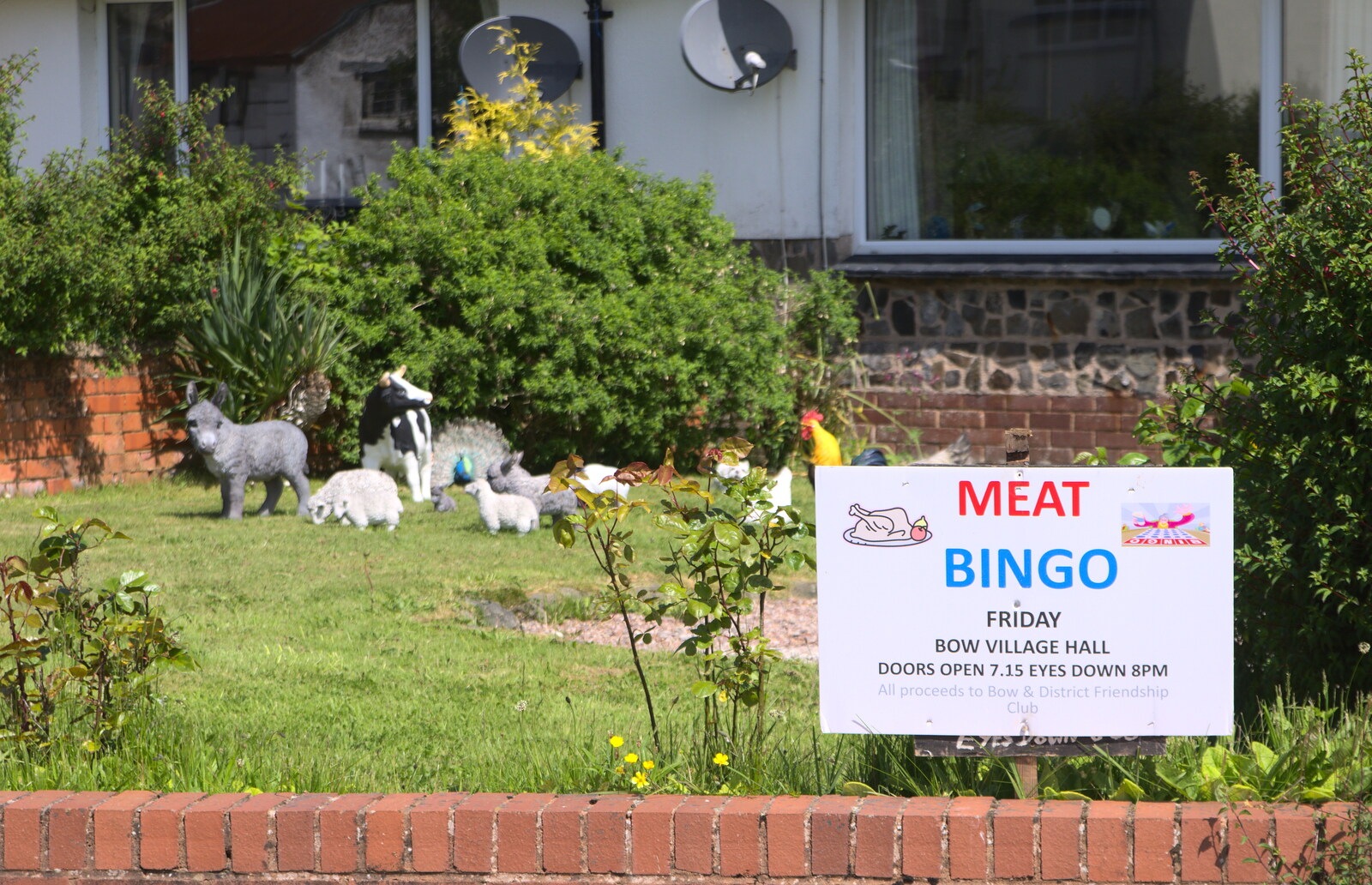The mysteries of 'Meat Bingo' from Spreyton to Stonehenge, Salisbury Plain, Wiltshire - 31st May 2016