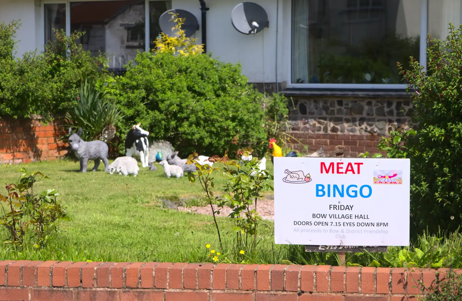 The mysteries of 'Meat Bingo', from Spreyton to Stonehenge, Salisbury Plain, Wiltshire - 31st May 2016