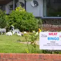 The mysteries of 'Meat Bingo', Spreyton to Stonehenge, Salisbury Plain, Wiltshire - 31st May 2016