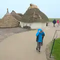 The re-created huts, Spreyton to Stonehenge, Salisbury Plain, Wiltshire - 31st May 2016