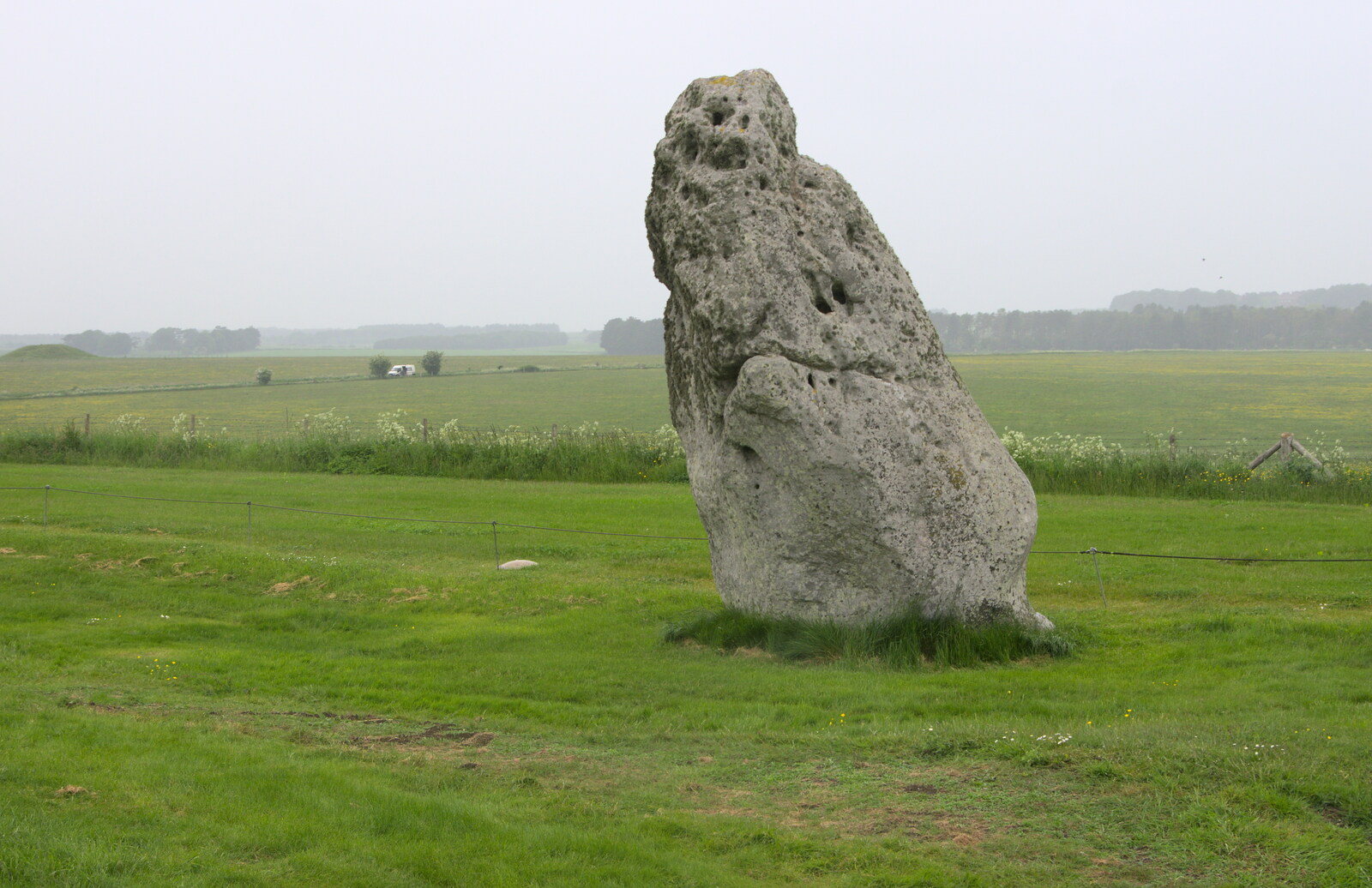 The Heel Stone from Spreyton to Stonehenge, Salisbury Plain, Wiltshire - 31st May 2016